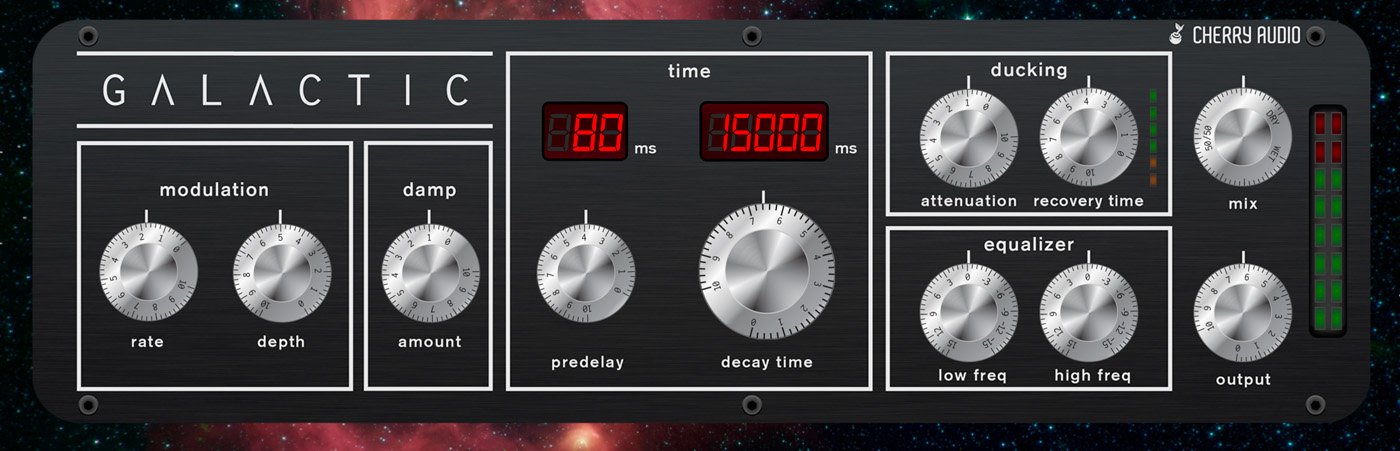 Cherry Audio Virtual Instruments Cherry Audio Galactic Reverb