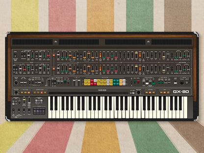 Cherry Audio Virtual Instruments Cherry Audio GX-80 Synthesizer