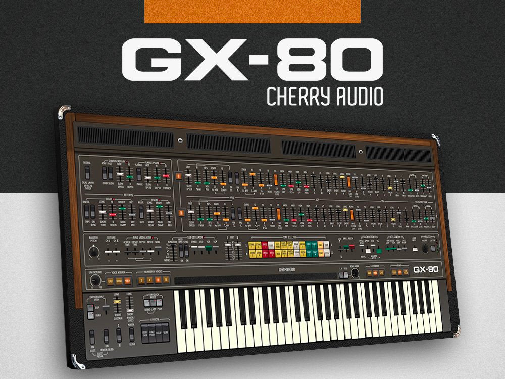 Cherry Audio Virtual Instruments Cherry Audio GX-80 Synthesizer