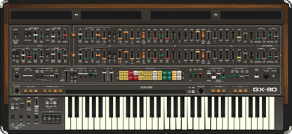 Cherry Audio Virtual Instruments Cherry Audio GX-80 Synthesizer