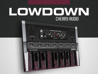Cherry Audio Virtual Instruments Cherry Audio Lowdown Bass Synthesizer