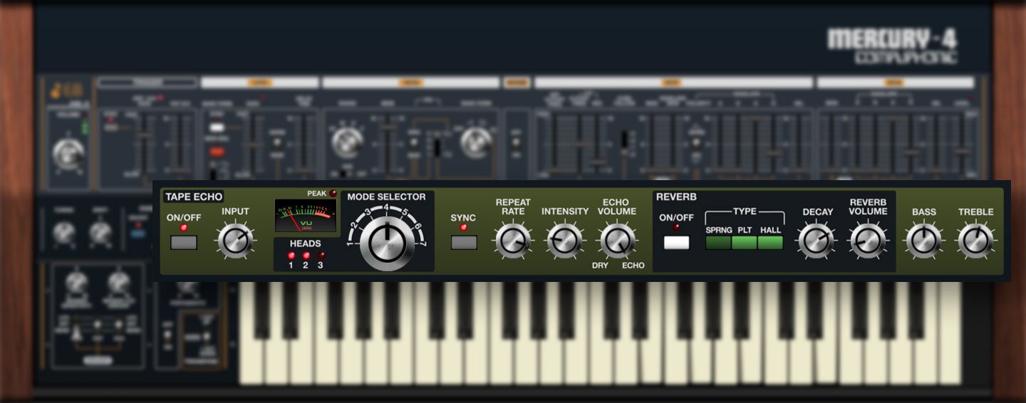 Cherry Audio Virtual Instruments Cherry Audio Mercury-4 Synthesizer