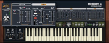 Cherry Audio Virtual Instruments Cherry Audio Mercury-4 Synthesizer