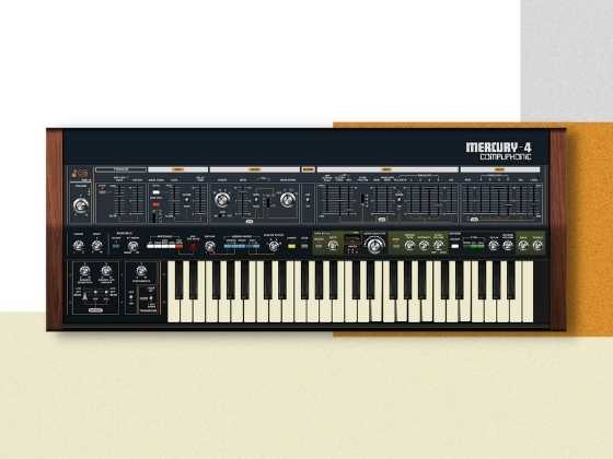 Cherry Audio Virtual Instruments Cherry Audio Mercury-4 Synthesizer – Professional Audio Software & Plugin