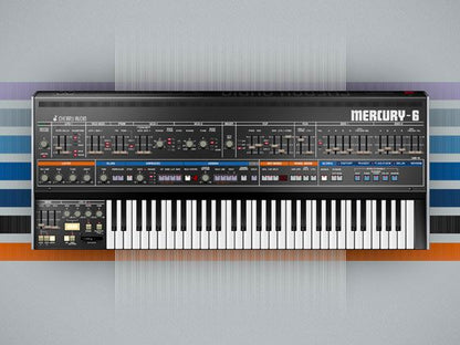Cherry Audio Virtual Instruments Cherry Audio Mercury-6 Synthesizer