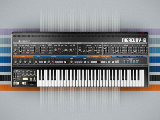 Cherry Audio Virtual Instruments Cherry Audio Mercury-6 Synthesizer