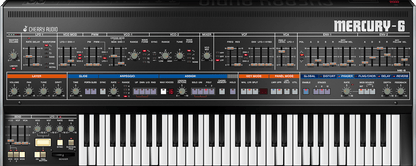 Cherry Audio Virtual Instruments Cherry Audio Mercury-6 Synthesizer