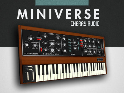 Cherry Audio Virtual Instruments Cherry Audio Miniverse Synthesizer
