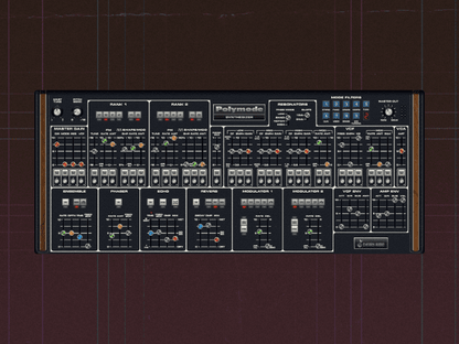 Cherry Audio Virtual Instruments Cherry Audio Polymode Synthesizer – Professional Audio Software & Plugin
