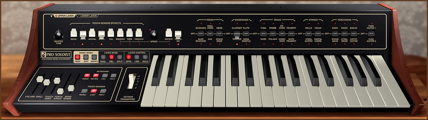 Cherry Audio Virtual Instruments Cherry Audio Pro Soloist Synthesizer