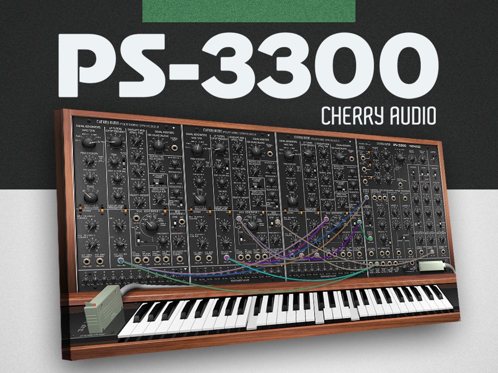 Cherry Audio Virtual Instruments Cherry Audio PS-3300 Synthesizer