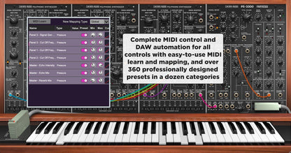 Cherry Audio Virtual Instruments Cherry Audio PS-3300 Synthesizer