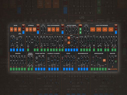 Cherry Audio Virtual Instruments Cherry Audio Quadra Synthesizer