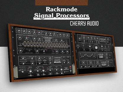 Cherry Audio Virtual Instruments Cherry Audio Rackmode Signal Processors