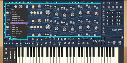 Cherry Audio Virtual Instruments Cherry Audio Sines Synthesizer