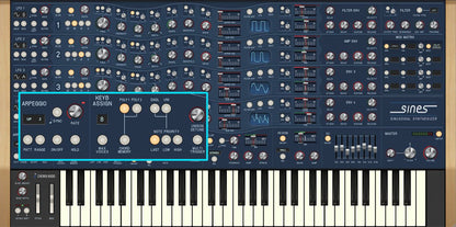 Cherry Audio Virtual Instruments Cherry Audio Sines Synthesizer
