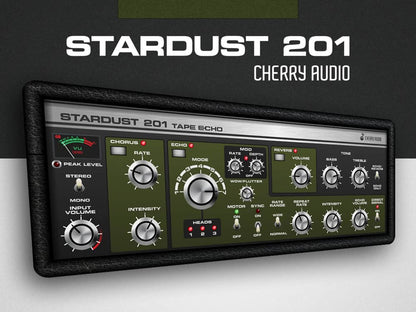 Cherry Audio Virtual Instruments Cherry Audio Stardust 201 Tape Echo