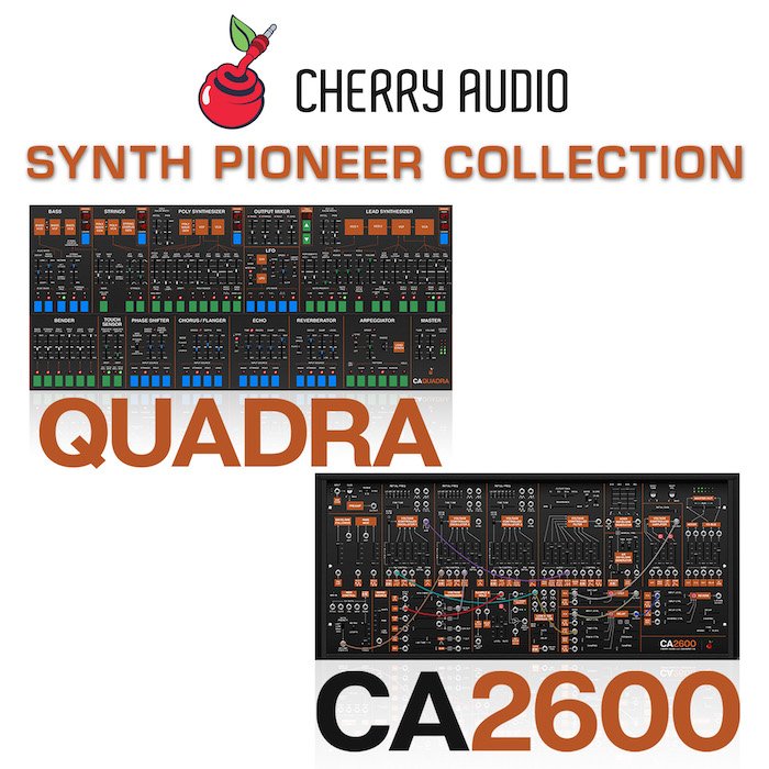 Cherry Audio Virtual Instruments Cherry Audio Synth Pioneer Collection – Professional Audio Software & Plugin