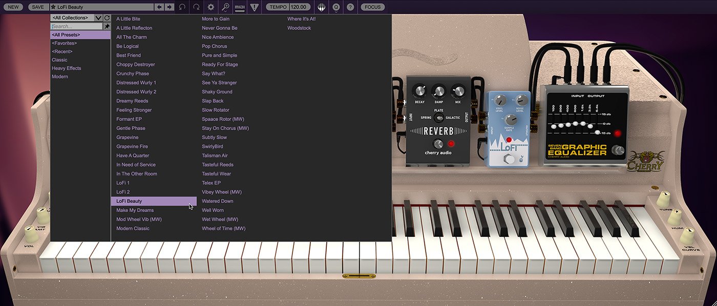 Cherry Audio Virtual Instruments Cherry Audio Wurlybird 140B Electric Piano