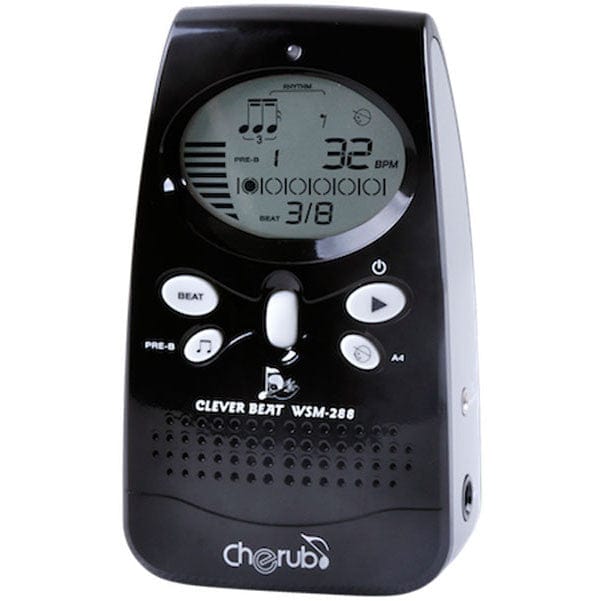 cherub metronomes cherub wsm-288 intelligent metronome with tone generator