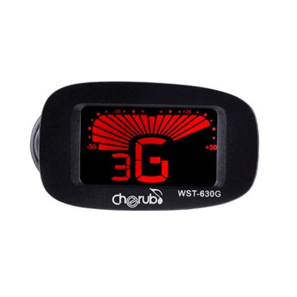 Cherub Tuners Cherub WST-630G Clip-On Guitar Tuner - Black
