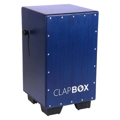 Clapbox Cajons Clapbox CB40 Birch Wood Adjustable Snare Cajon - Blue
