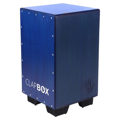 Clapbox Cajons Clapbox CB40 Birch Wood Adjustable Snare Cajon - Blue