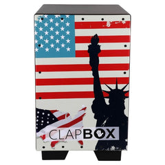 Clapbox Cajons Clapbox Graphic Cajon- Brown