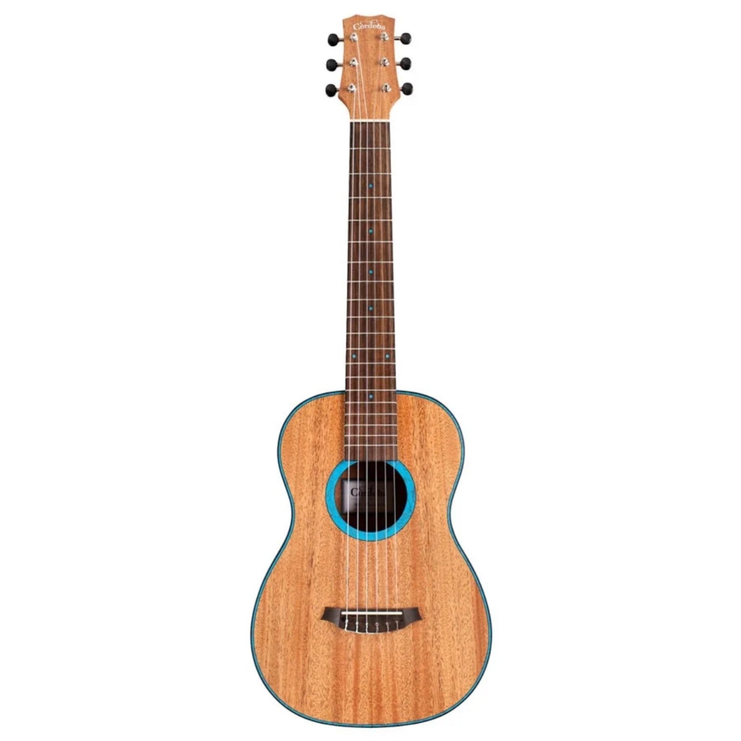 Cordoba Classical Guitars Cordoba Mini II Santa FE MH Travel Size Classical Guitar