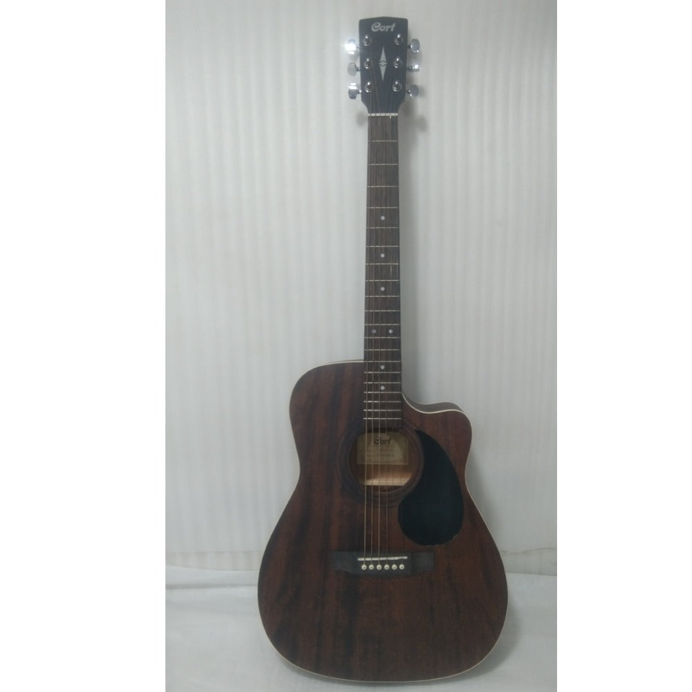 Cort Acoustic Guitars 2.02401E+11 Cort AF500C Standard Series Cutaway 6 String Acoustic Guitar - Open Box B Stock
