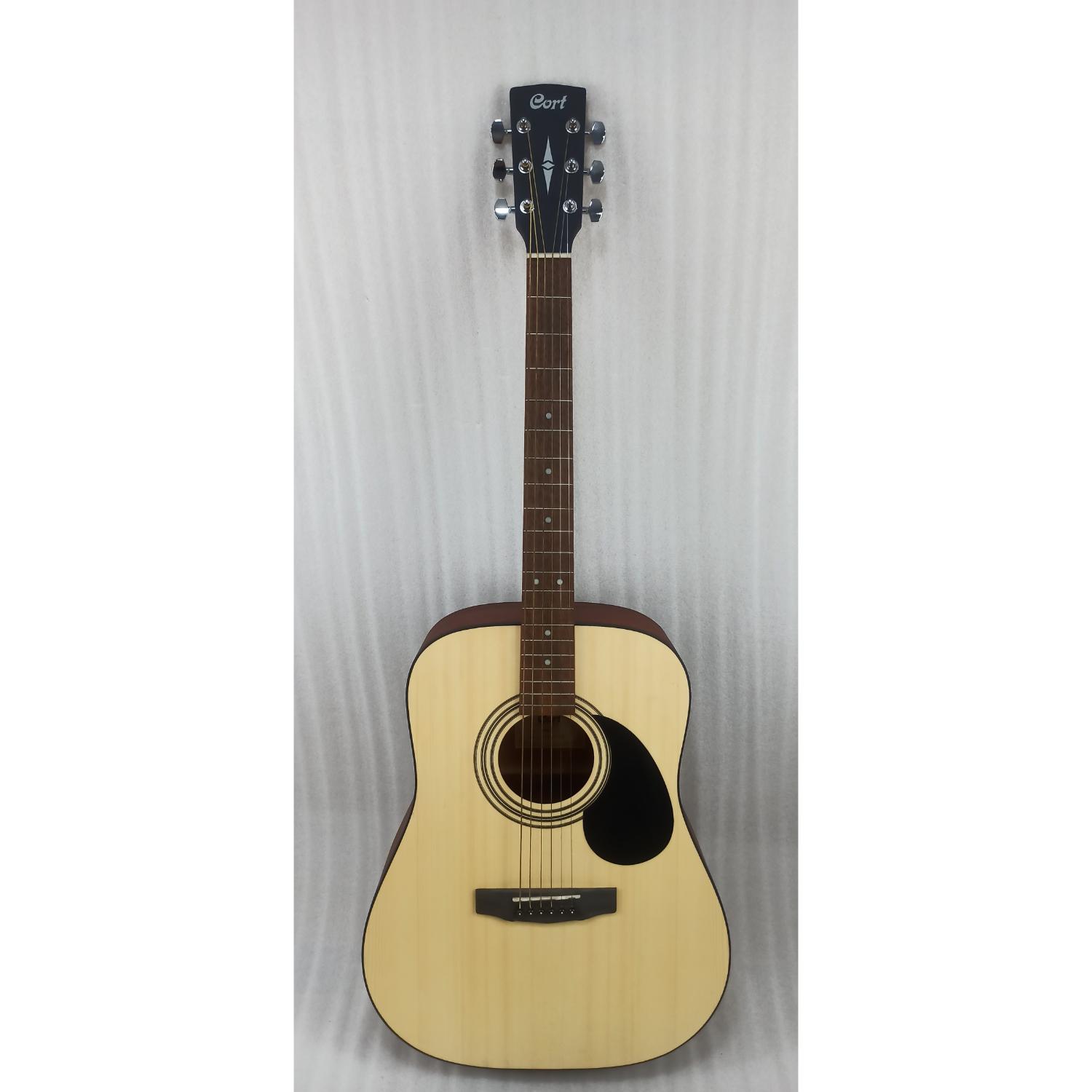 Cort Acoustic Guitars 202401110386 Cort AD810 Dreadnought Acoustic Guitar with E-Book - Open Box