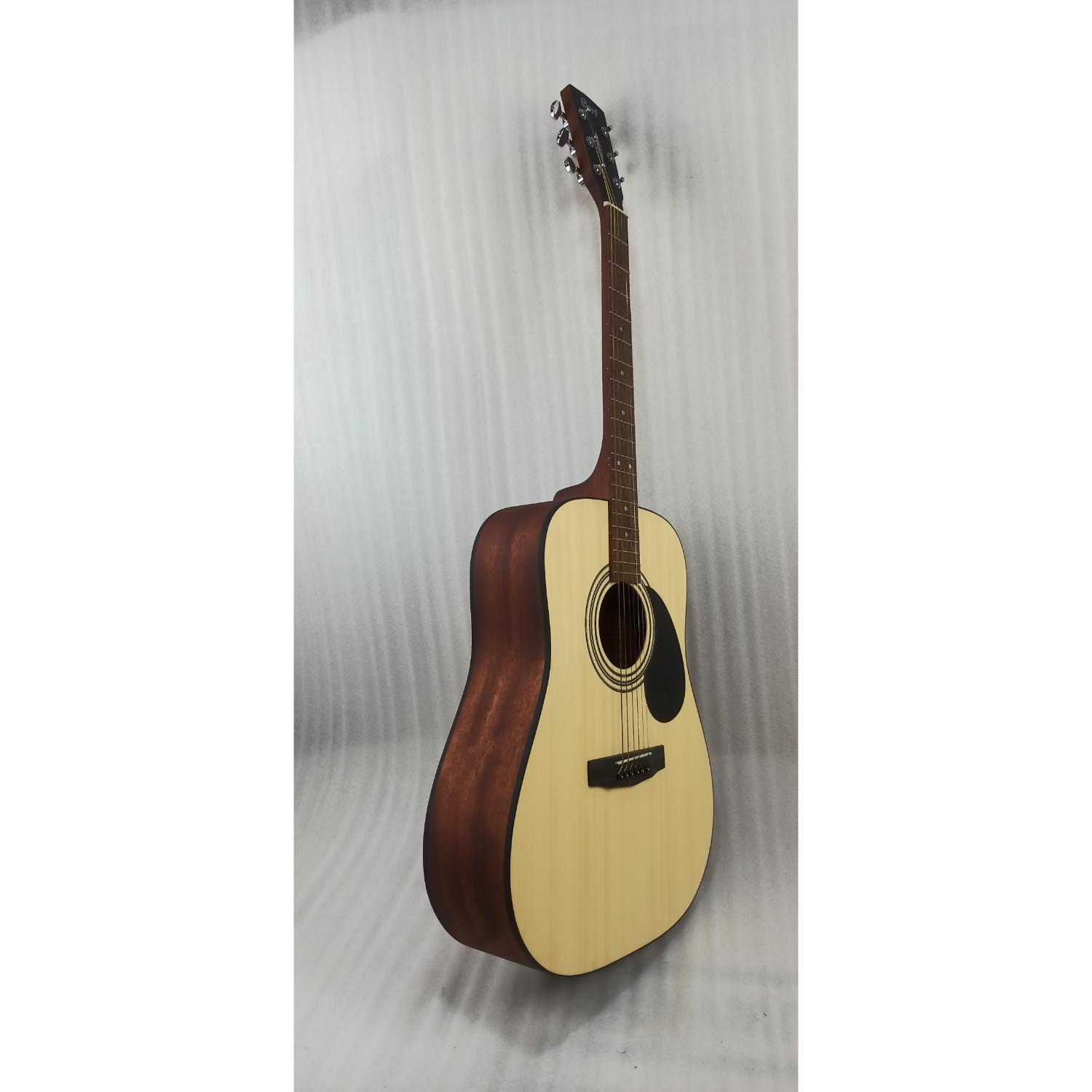 Cort Acoustic Guitars 202401110386 Cort AD810 Dreadnought Acoustic Guitar with E-Book - Open Box