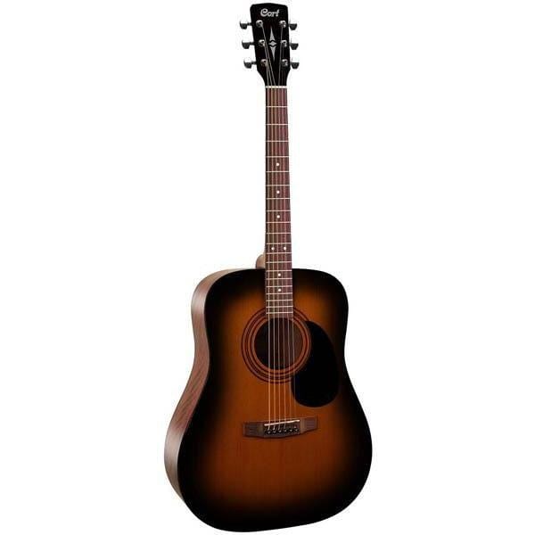 Cort Acoustic Guitars Cort AD810 Dreadnought Acoustic Guitar - Satin Sunburst - Open Box