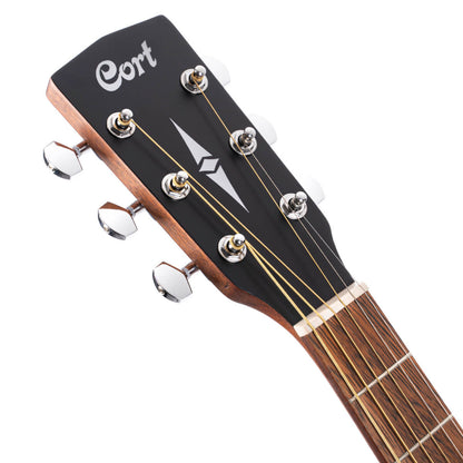Cort Acoustic Guitars Cort AD810LH-OP Dreadnought Left Handed Acoustic Guitar - Open Pore 