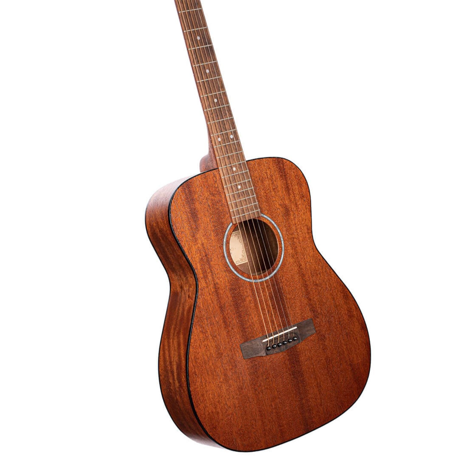 Cort Acoustic Guitars Cort AF510M-OP Concert Body 6 String Acoustic Guitar - Open Pore#type_bundle,color_open-pore