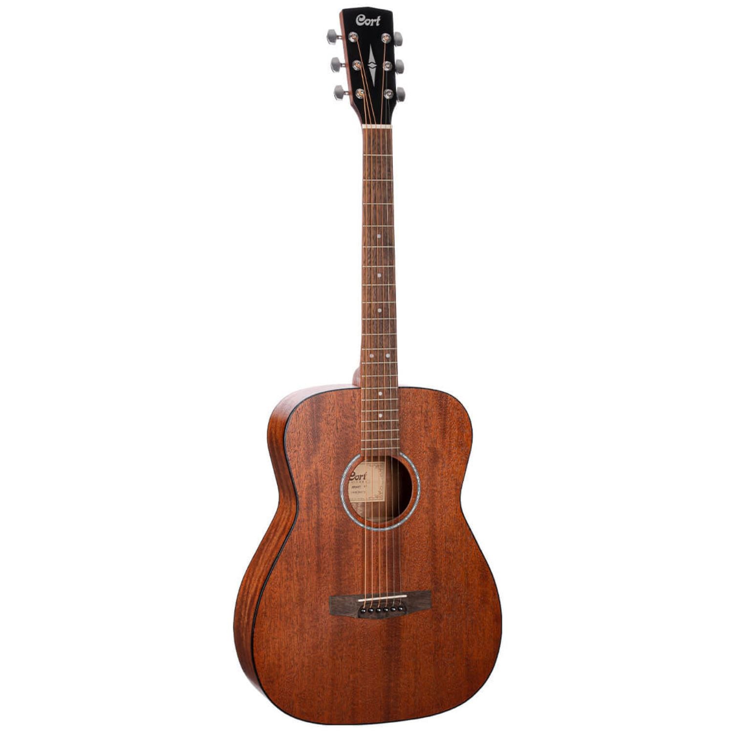 Cort Acoustic Guitars Cort AF510M-OP Concert Body 6 String Acoustic Guitar - Open Pore#type_pack,color_open-pore