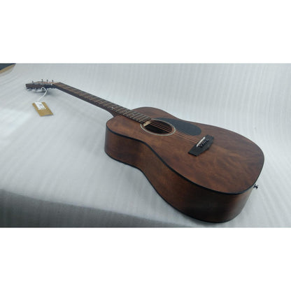 Cort Acoustic Guitars Cort AF510M-OP Concert Body 6 String Acoustic Guitar - Open Pore - Open Box B Stock#barcode_202501104114