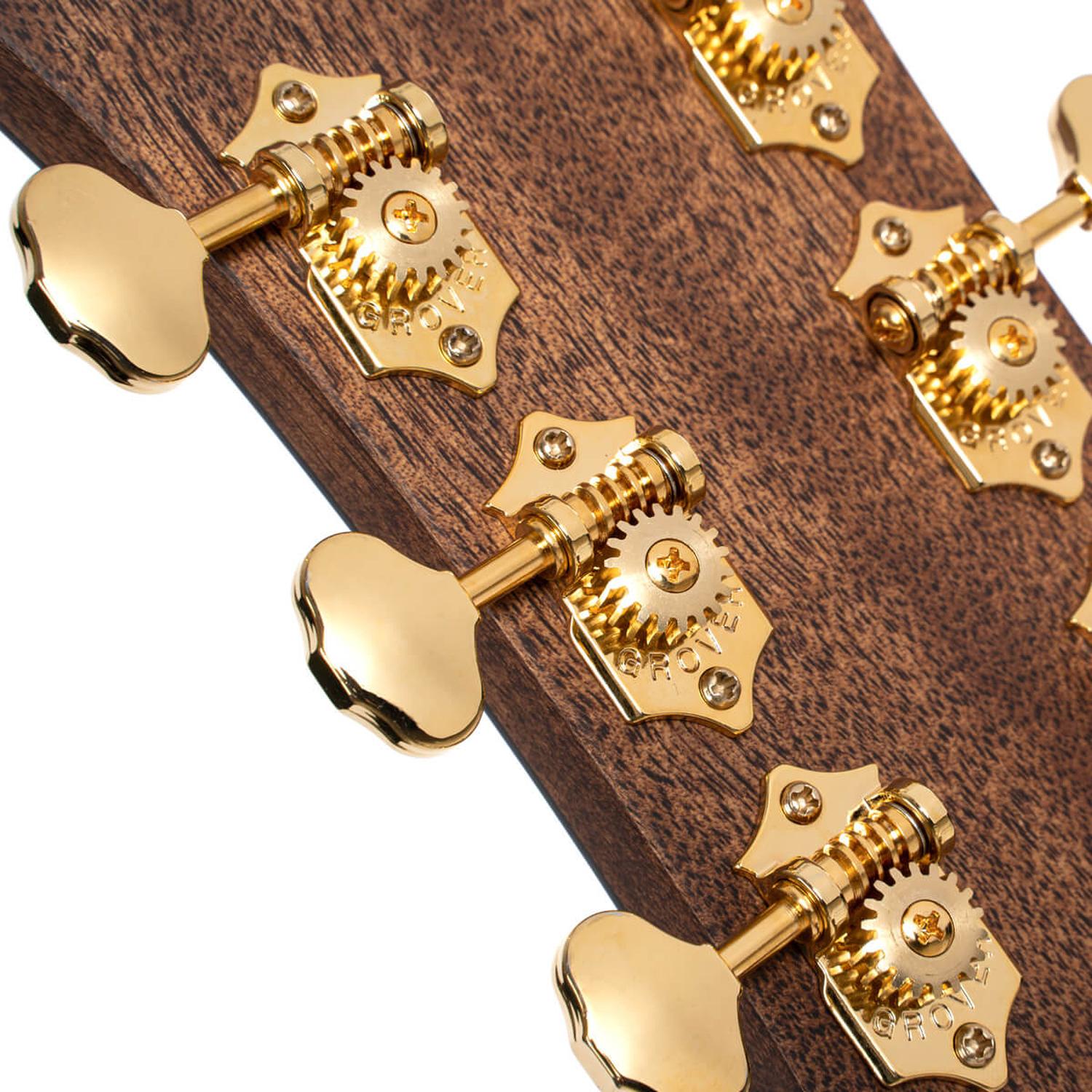 Cort Acoustic Guitars Cort GOLD D6 Dreadnought Acoustic Guitar With Deluxe Soft-Side Case - Natural
