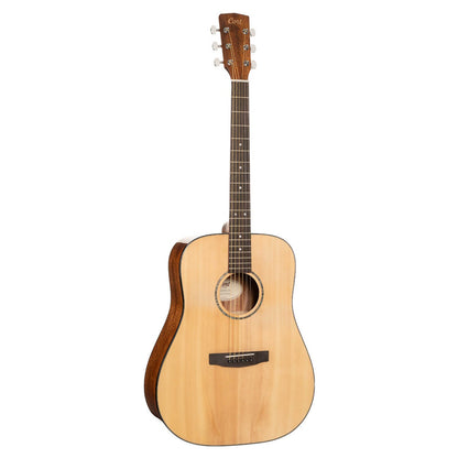 Cort Acoustic Guitars Natural Gloss Cort EARTH60 6 String Acoustic Guitar 