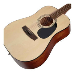 Cort Acoustic Guitars Open Pore Cort AD810-12 Dreadnought 12-String Acoustic Guitar