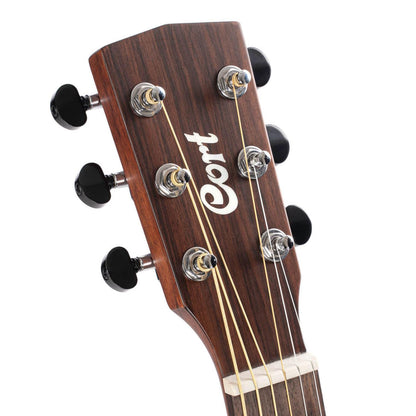 Cort Acoustic Guitars Open Pore Cort Earth Mini 6 String Acoustic Guitar with Bag 