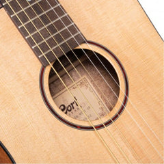 Cort Acoustic Guitars Open Pore Cort Earth Mini 6 String Acoustic Guitar with Bag