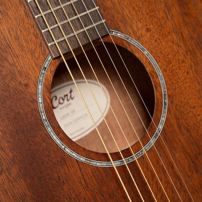 Cort Acoustic Guitars Open Pore Cort L60M 6 String Acoustic Guitar 