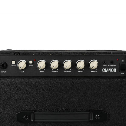 Cort Bass Combo Amplifiers Cort CM40B 40 Watt Bass Guitar Amplifier