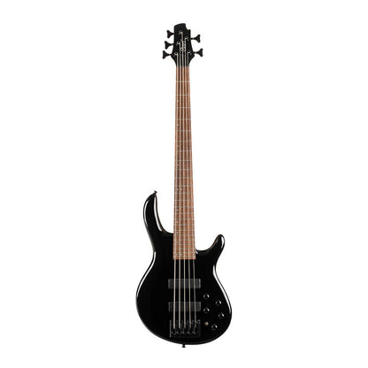 Cort Bass Guitar Black Cort C5 Deluxe 5 String Bass Guitar 