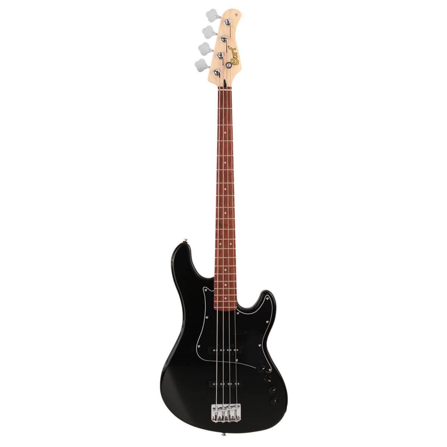 Cort Bass Guitars Black Cort GB34JJ GB Series 4 String Bass Guitar
