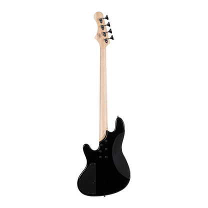Cort Bass Guitars Black Cort NJS 5 String Bass Guitar with Case 