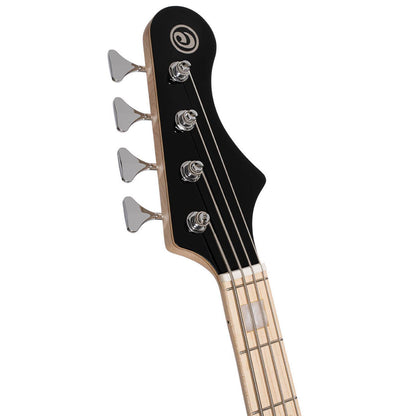 Cort Bass Guitars Black Cort NJS 5 String Bass Guitar with Case 