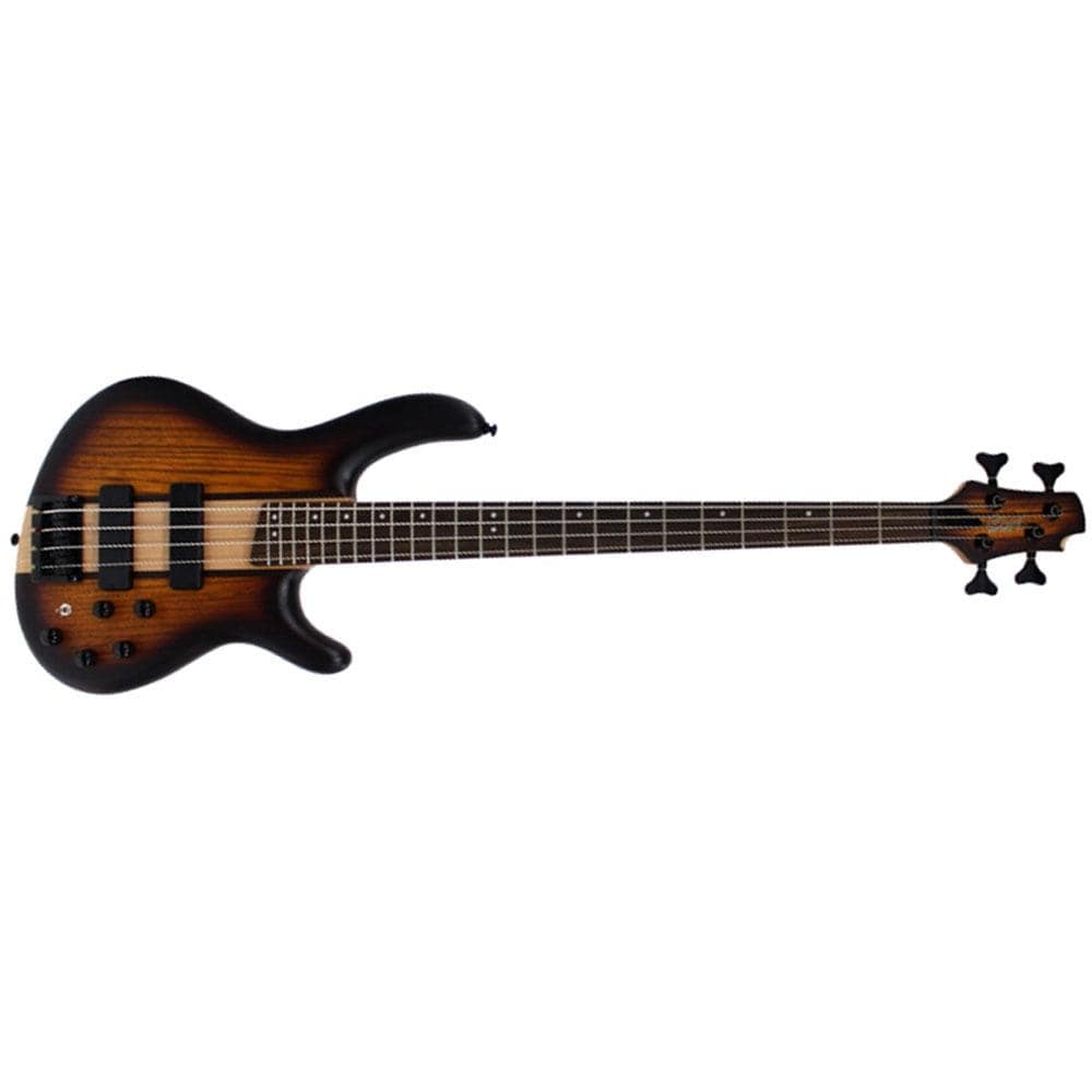Cort Bass Guitars Cort C4 Plus ZBMH 4-String Bass Guitar - Transparent Black Burst