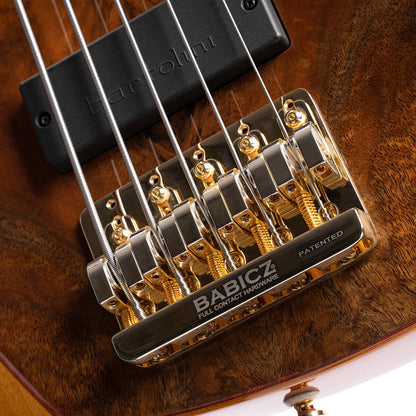 Cort Bass Guitars Cort RITHIMIC-V 5 String Bass Guitar - Natural Glossy